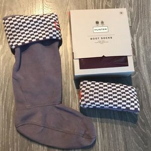 Tall Hunter boot socks size Medium